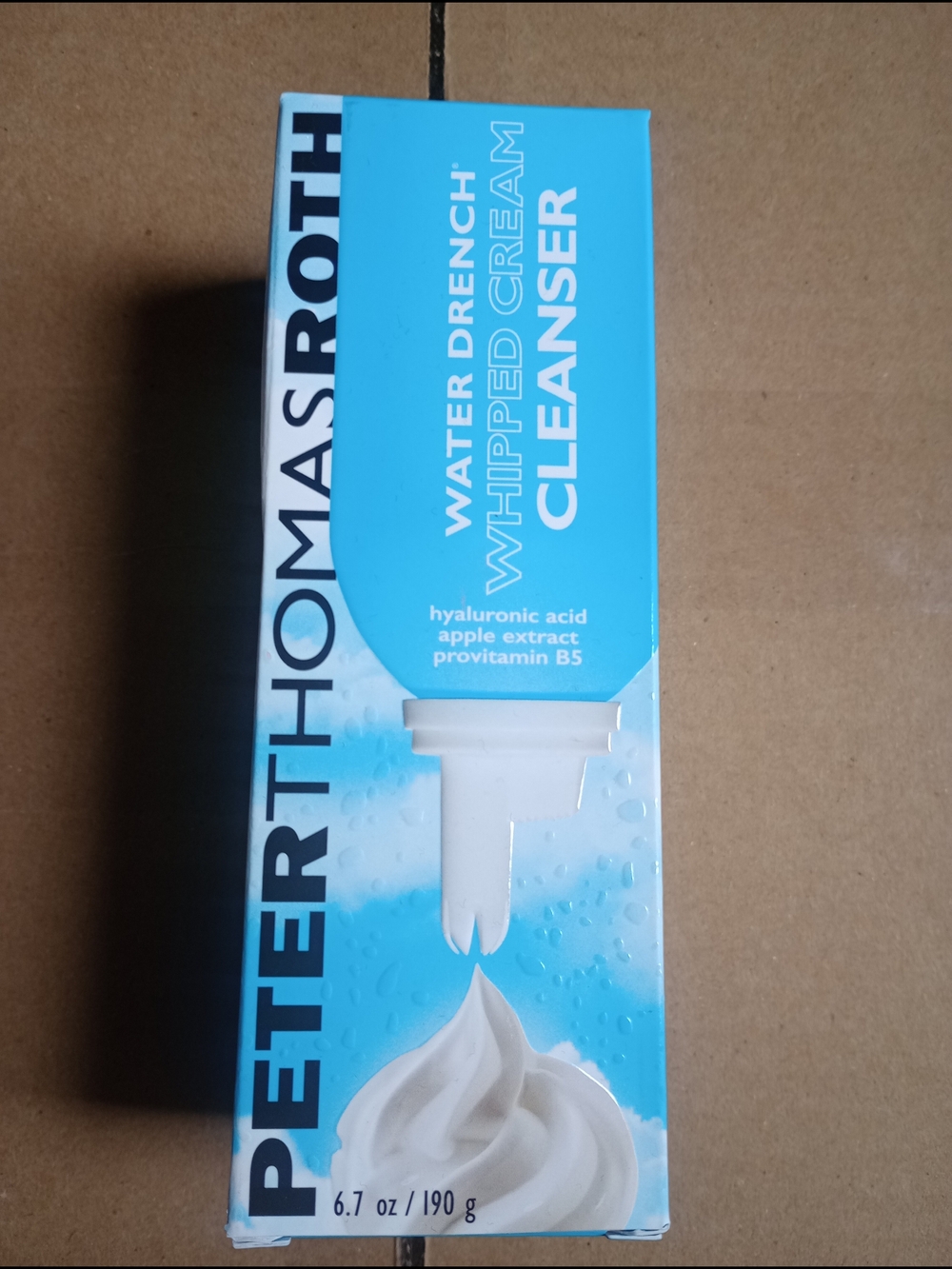 Peter Thomas Roth Blue and White Water Drench Whipped Cream Cleanser